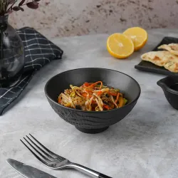 Салатник 300 мл d 13 см h6 см Black Raw Wood P.L. Proff Cuisine [6]