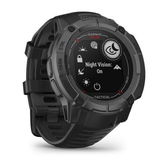 Умные часы Garmin INSTINCT 2X Solar Tactical Edition, черный