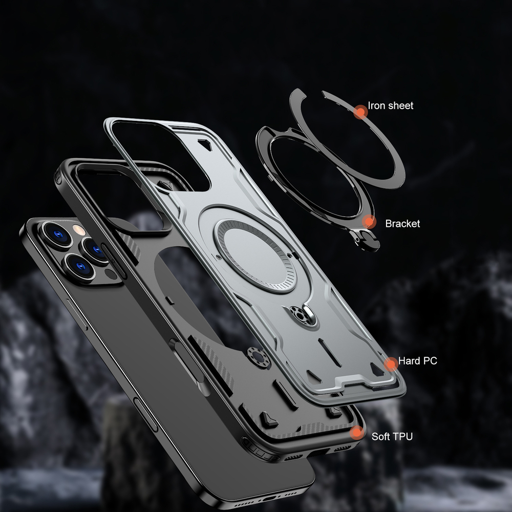 Чехол Magneto Case с кольцом для iPhone 16 Pro Max
