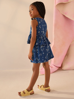 Топ и шорты в комплекте для девочки Next AK4-727, Синий