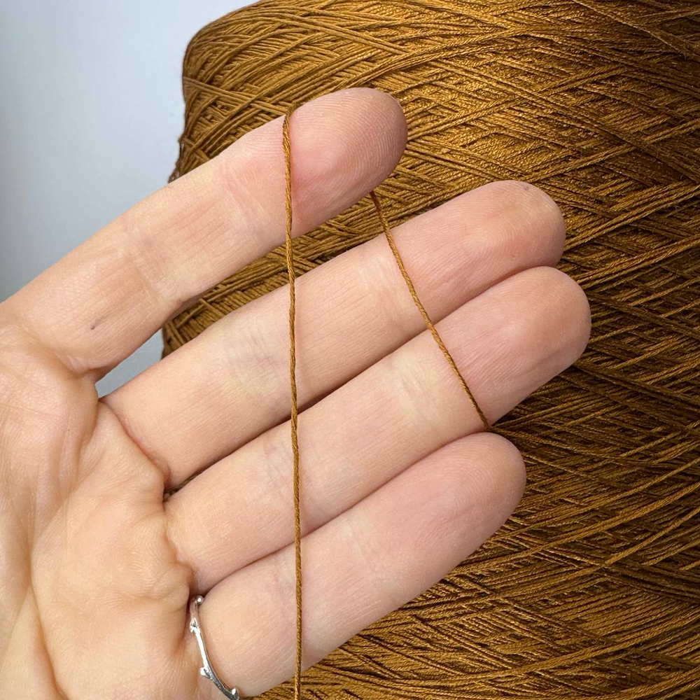 SETA SHAPPE - Luxury Selection by Ri.Go; 100% шелк; 700м/100гр; col. 2174, цвет: бронзовый; S712