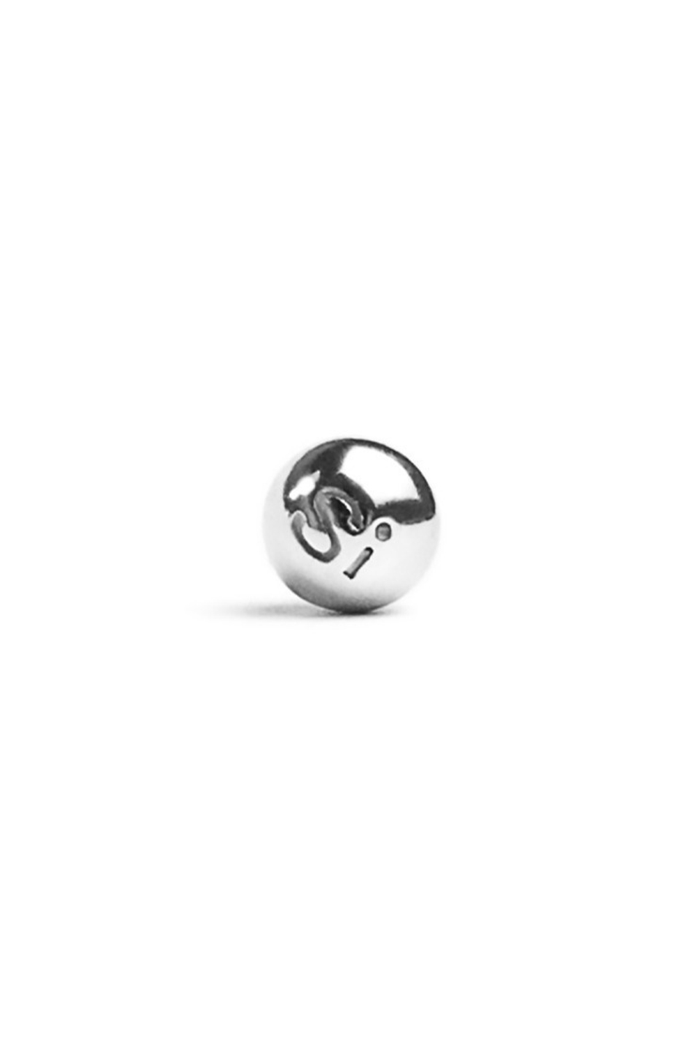 Серебряные винтовые застежки "Bubble"