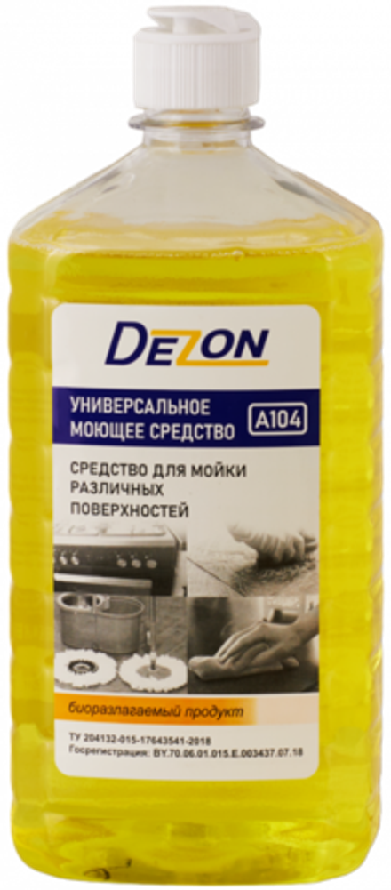 Дезон Средство моющее нейтральное. A104 (лимон). Концентрат.1 кг