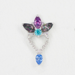 Honey Lily tops with colored gems