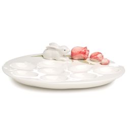 БЛЮДО ДЛЯ 8 ЯИЦ LEFARD "SUNDAY" 23*21*5,5 СМ