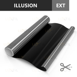 Пленка солнцезащитная зеркальная ILLUSION (Exterior) LUXFIL, на отрез (ширина рулона 1,524 м.)