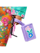 Кукла Барби Экстра с розовыми косичками GXF09