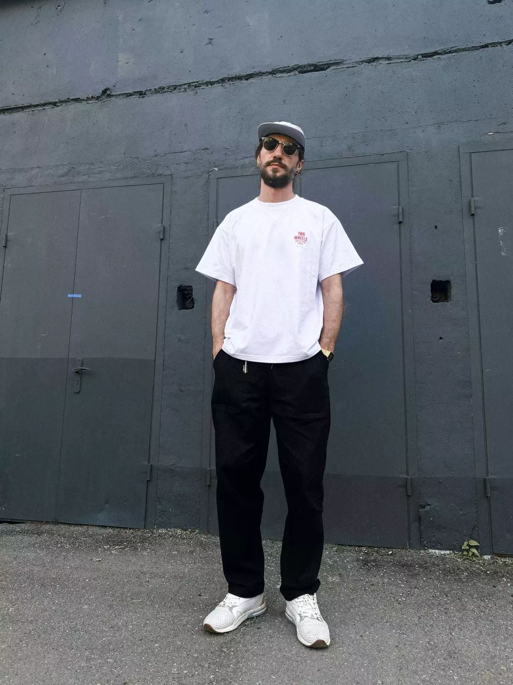 Футболка Miracle Apparel Heavy Soft Two Wheels For Better Feels Белая