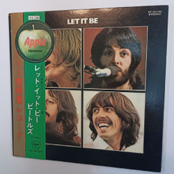 Винтажная виниловая пластинка The Beatles Let It Be (Japan 1971)
