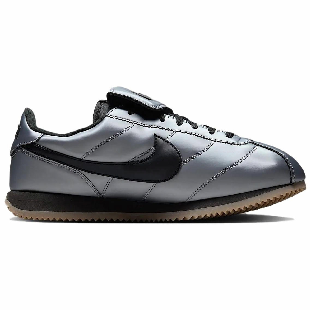 Кроссовки Nike Cortez Leather Se "Metallic Cool Grey Black"
