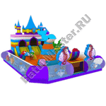 Коммерческий надувной батут "Дельфинчик"