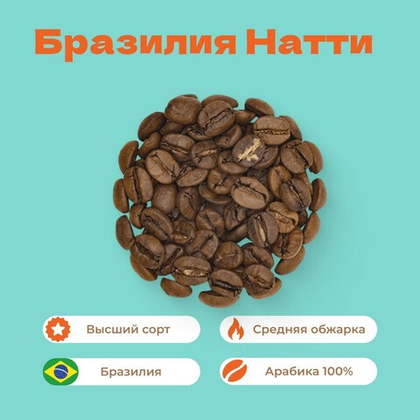 Кофе Бразилия Натти