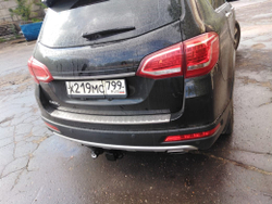 Фаркоп с элект. Smart, на Haval H6 FA 0200-E (c 2015 г.в.) (паспорт и сертификат в комплекте) Бизон
