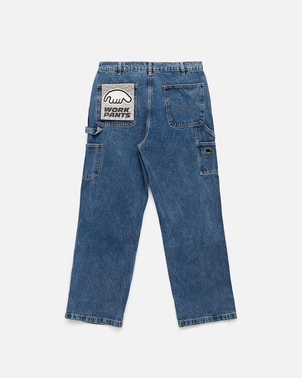 Джинсы WorkPants Denim темно-синие - фото 8