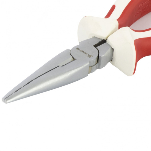 17188 Длинногубцы White Nickel, 160 мм, прямые, никелированн