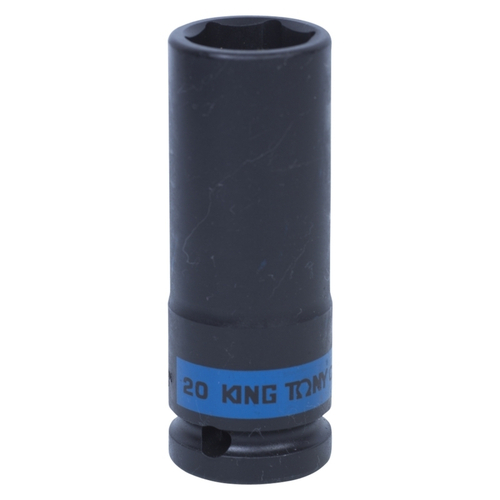 KING TONY (443520M) Головка торцевая ударная глубокая шестигранная 1/2", 20 мм