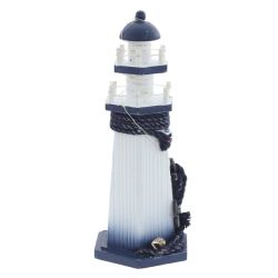 GAEM Фигурка декоративная "Маяк" (подсветка 3xLR44) , L11,5 W10 H26,5 см . 4в.