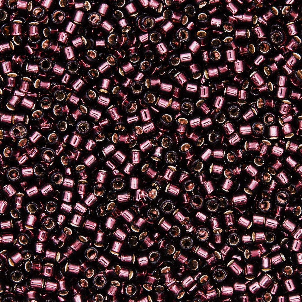 Японский бисер TOHO Treasure (№26C), с внутренним серебрением, прозрачный