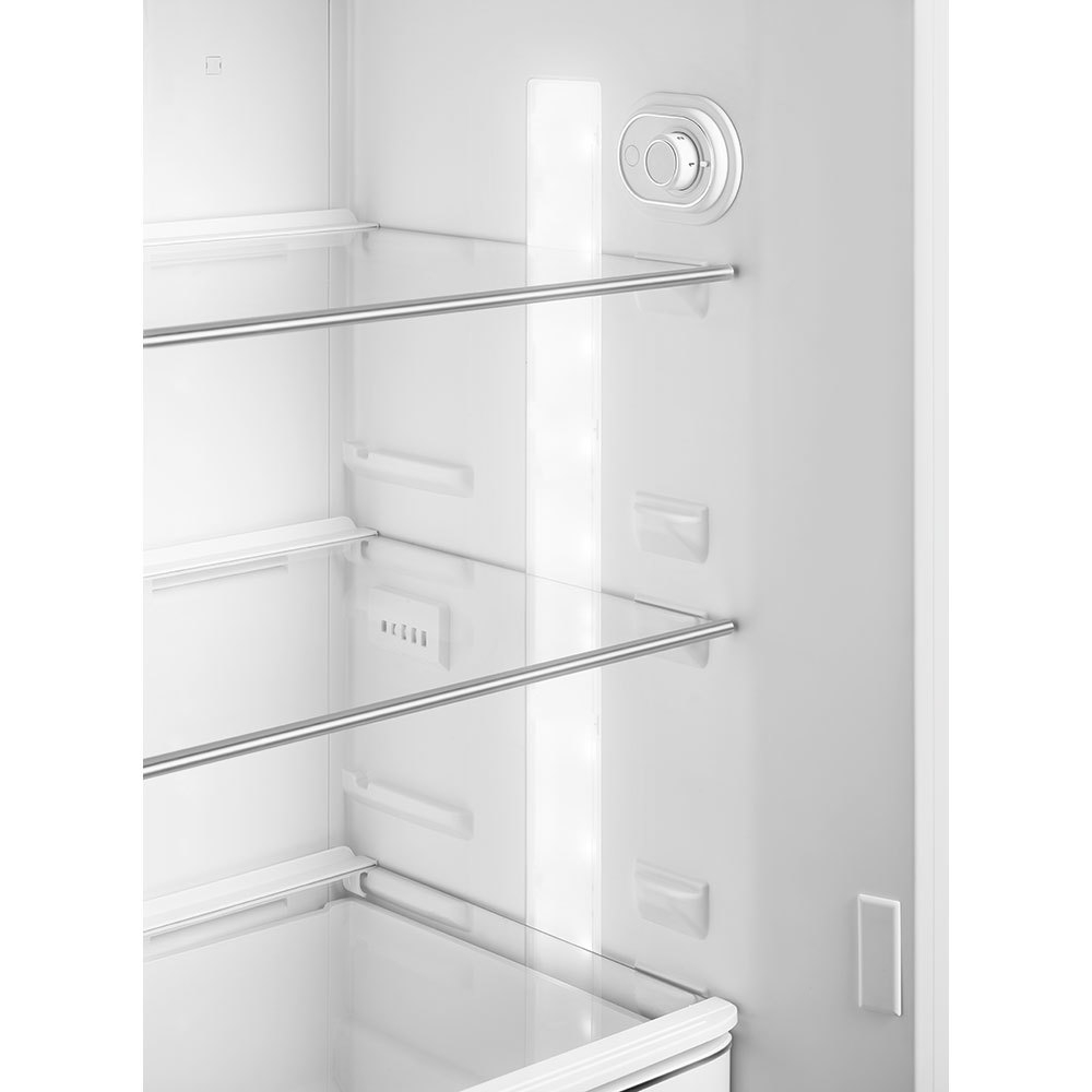 Отдельностоящий двухкамерный холодильник Smeg FAB30RPK5 полки