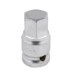Головка бита 6-гранная Н19 (L-45мм)1/2'' RockForce##Rock FORCE RF-34419