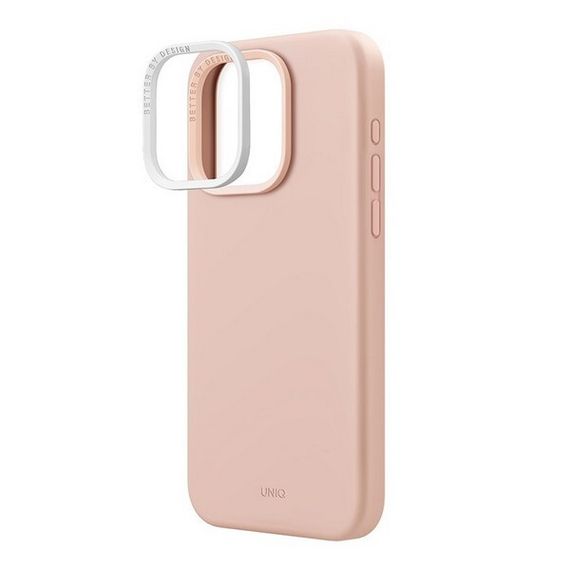 Чехол Uniq LINO MagSafe для iPhone 15 Pro Max Pink (IP6.7P(2023)-LINOHMPNK)