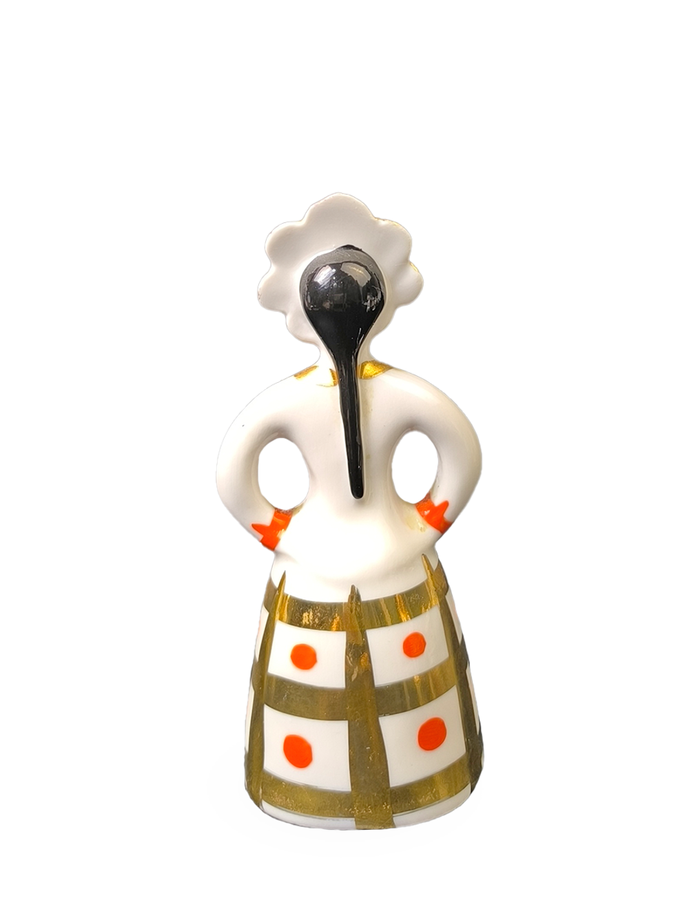 Фарфоровая статуэтка "Матрешка-невеста" Дулево