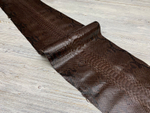 Acapulco Choco (0,8-1,0 мм), цв. Коричневый, кожа питона