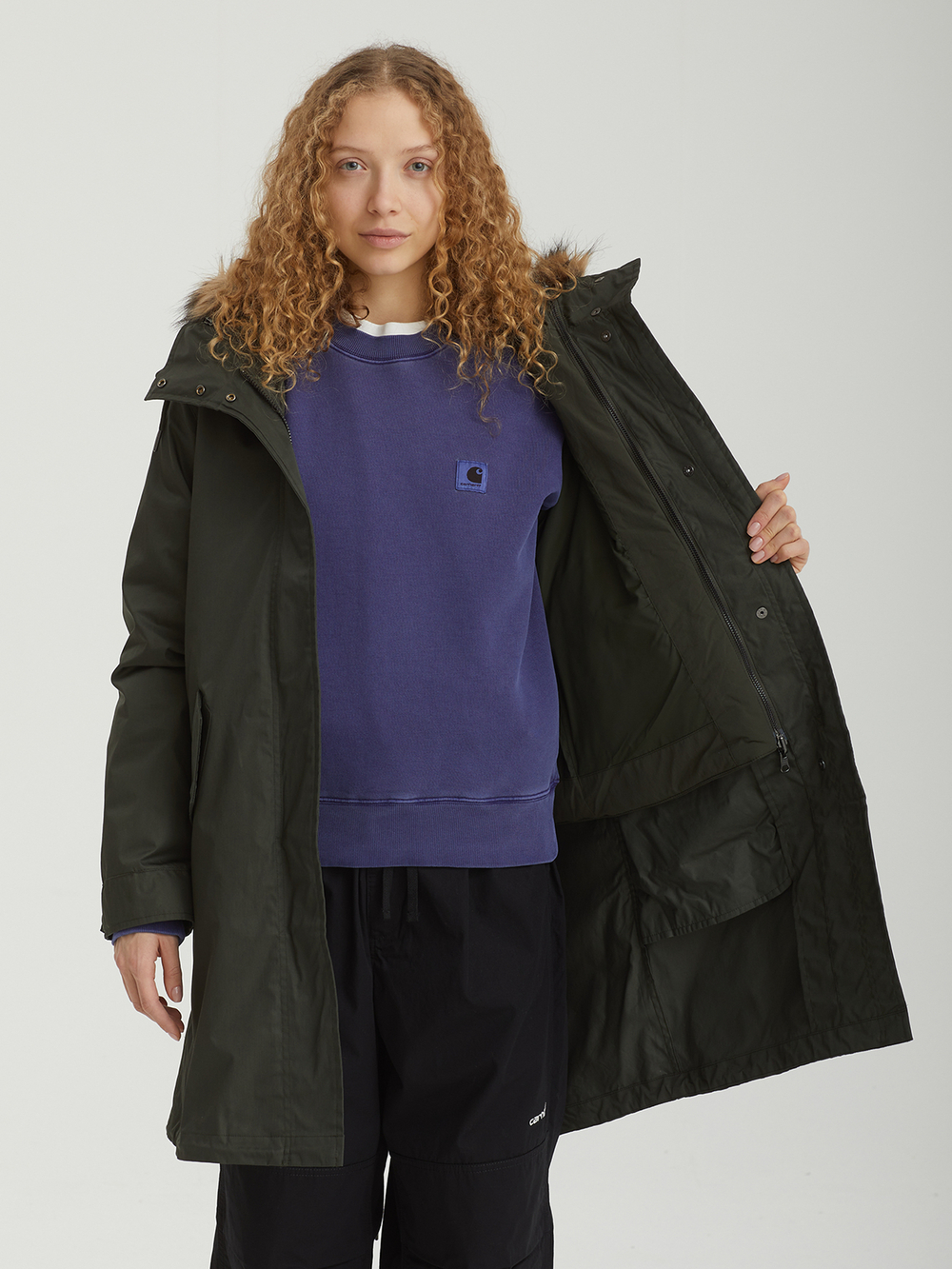 Женская Парка Zip-in Liner