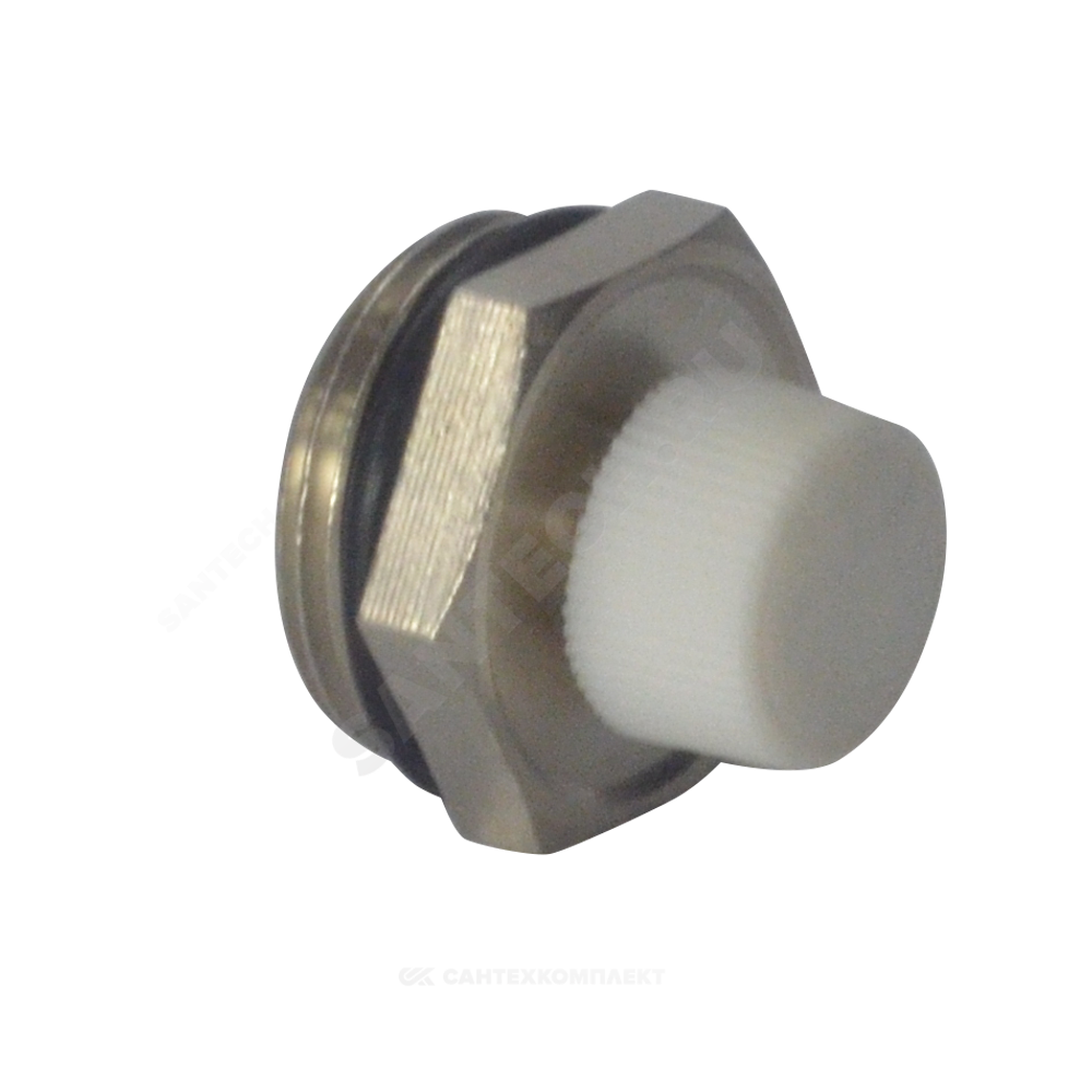 Кран Маевского ручной латунь Ду 20 Ру10 G3/4" НР с колпачком Ogint