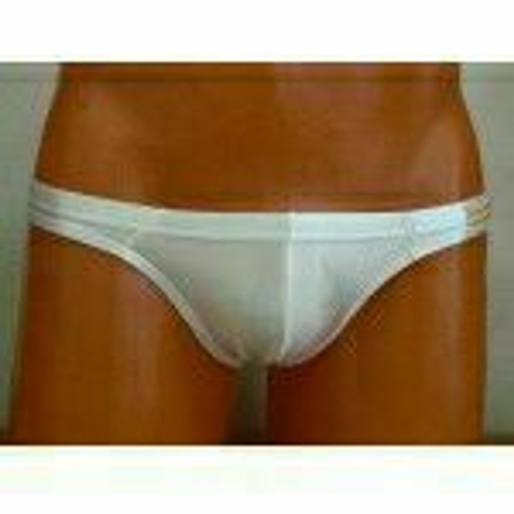Мужские трусы брифы белые Superbody Thursday Brief White