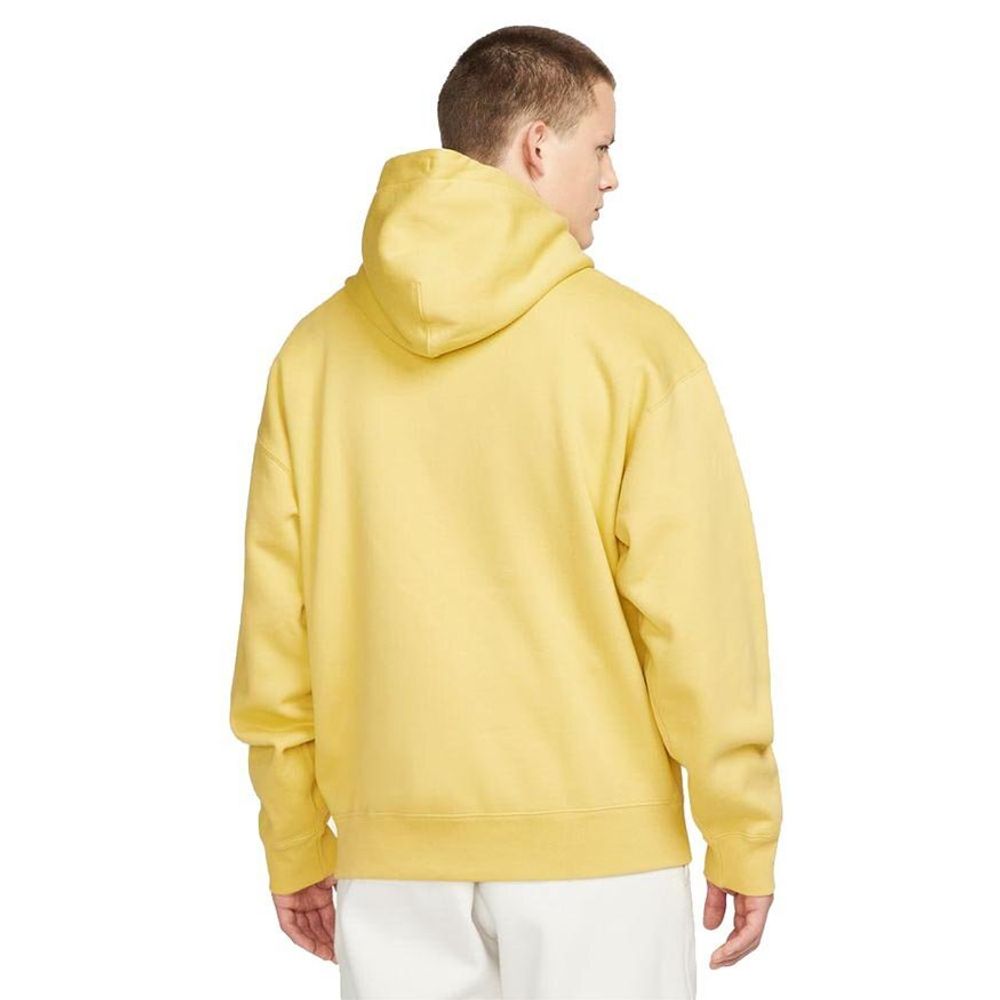Баскетбольная толстовка Nike Solo Swoosh Yellow Sweatshirt