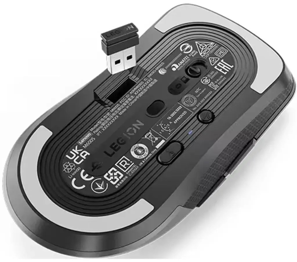 Мышь Lenovo Legion M600s Qi серый