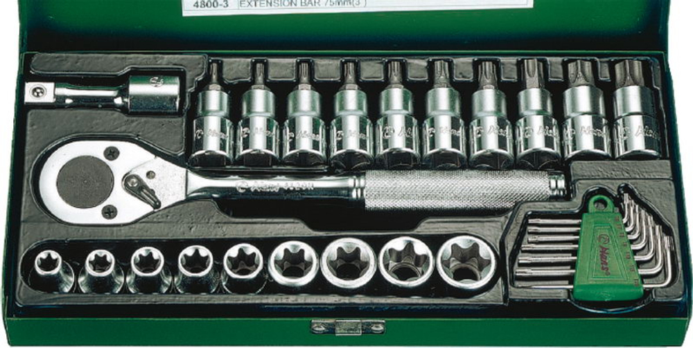 Адаптер на 1/2" с храповым механизмом, 41804, Hans