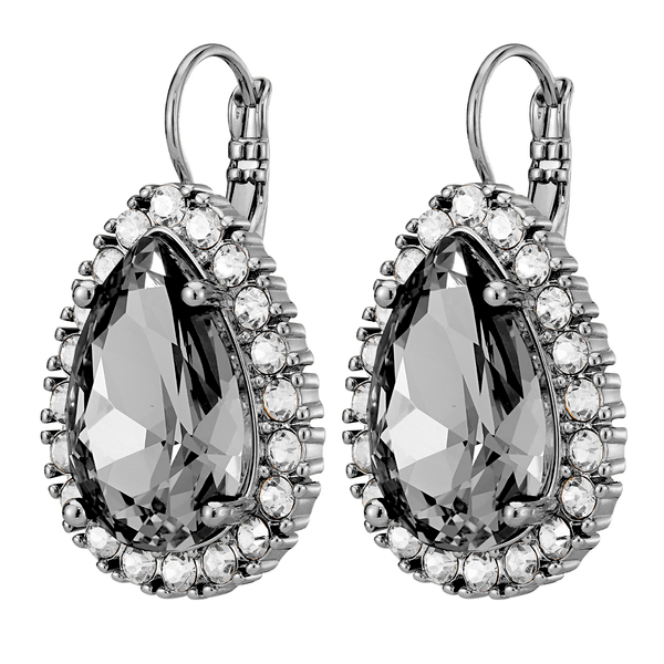 Серьги Dyrberg Kern FIORA SS GREY/CRYSTAL 450078