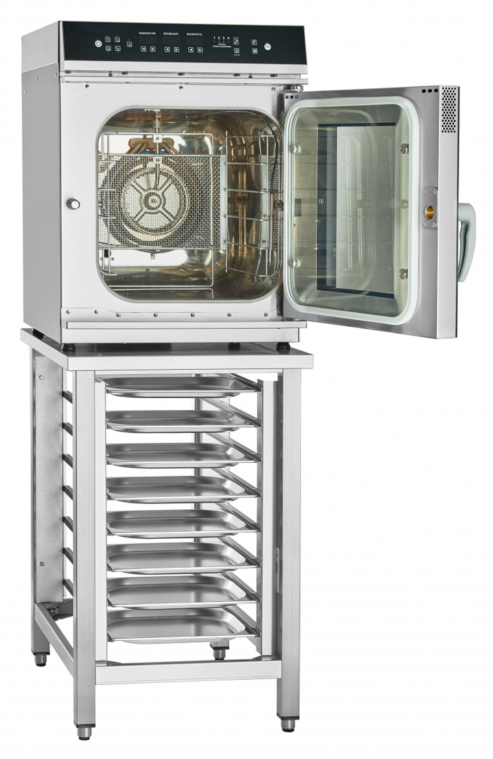 Пароконвектомат ПКА 6-1/2П верхняя панель