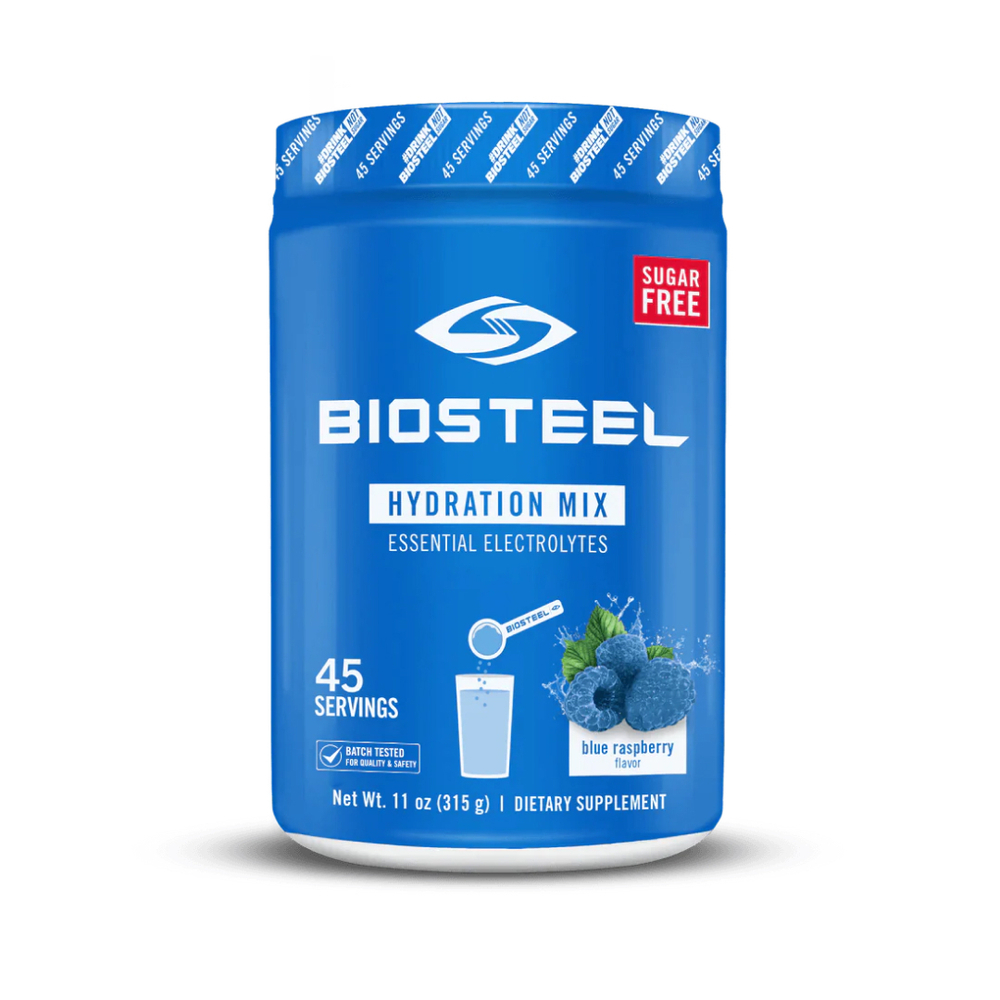 Изотоник Biosteel Hydration Mix Голубая малина, 315 г, 45 порций