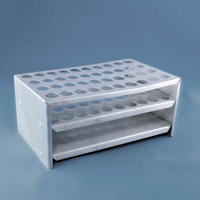 Штатив для пробирок, алюминиевый 40/18 гнезд, (12005209) Минимед, шт.