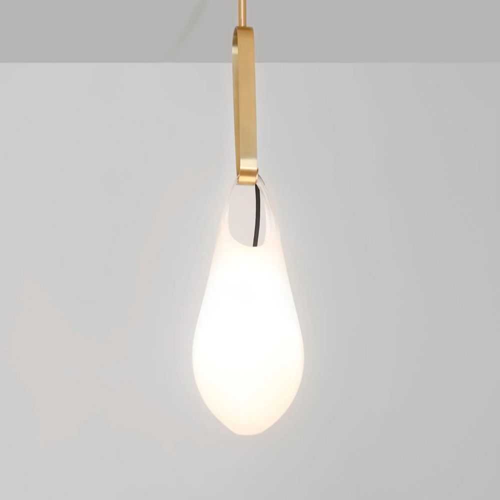 Подвесной светильник 10802P/1 gold/white