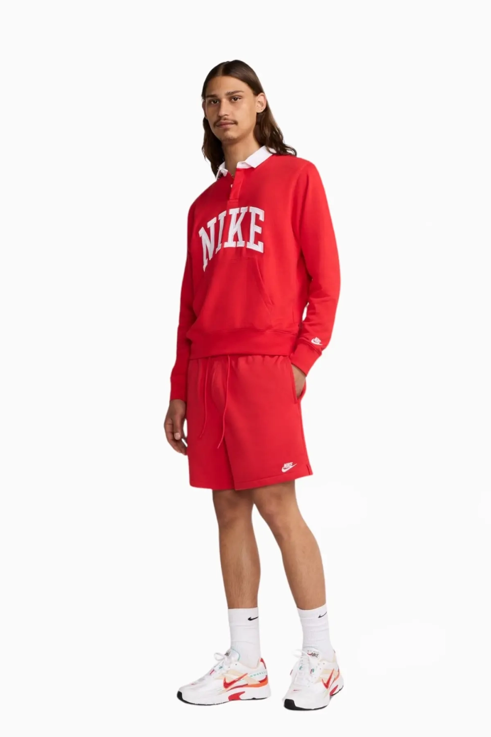 Шорты Nike Club - красный