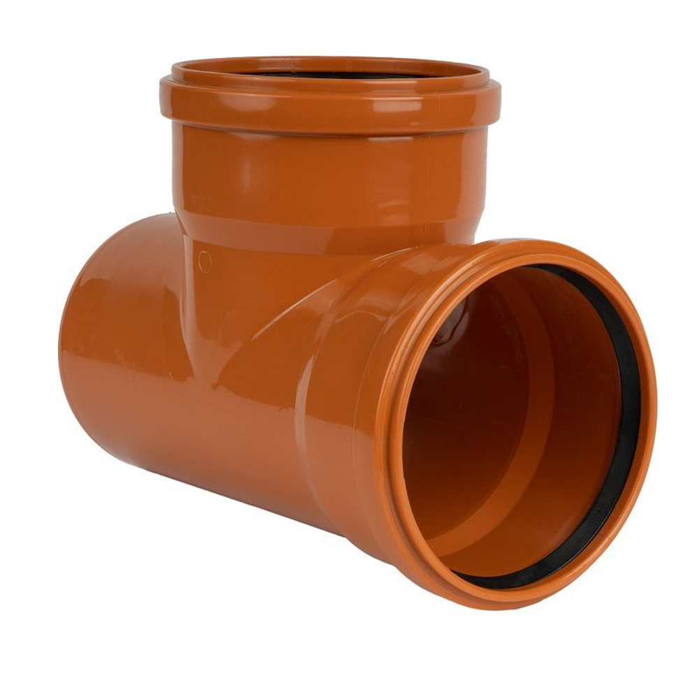 Тройник наружный канализационный 160х160 мм 87,5°