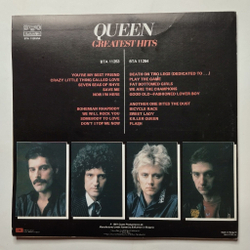 Винтажная виниловая пластинка LP Queen Greatest Hits (Болгария 1989)