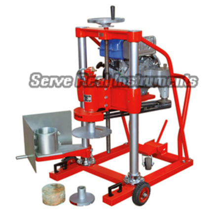 Gasoline core drilling machine