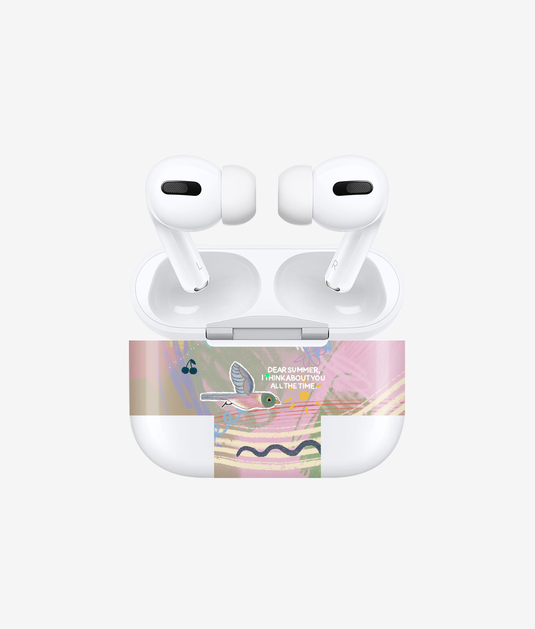 Виниловая наклейка JOY для AirPods