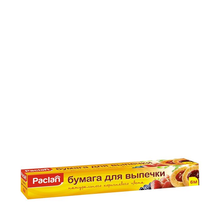 Paclan Бумага для выпечки 29 см * 6 м в коробке