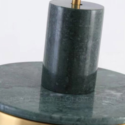 Подвесной светильник Cloyd ARTUS P1 / латунь - зелен.мрамор (арт.11056)