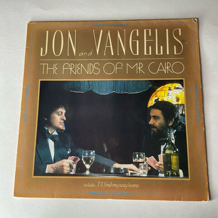 Винтажная виниловая пластинка LP Jon And Vangelis The Friends Of Mr. Cairo (Германия 1981)