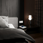 Перекрестный переключатель встраиваемый VOLTUM S70 двухклавишный 10А, (белый глянцевый)