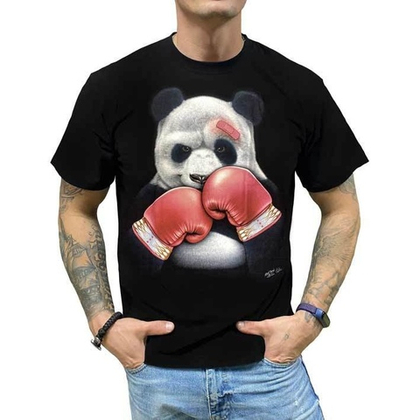 Футболка Панда в боксерских перчатках (S)