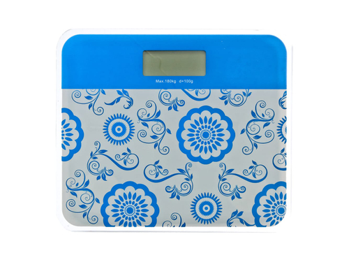 Весы напольные электронные "Мечта" ЖК-дисплей, 28*28*0,5см максимальная нагрузка 180кг (10шт/кор)