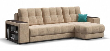 Угловой диван Босс ХЛ Велюр Роял шампань